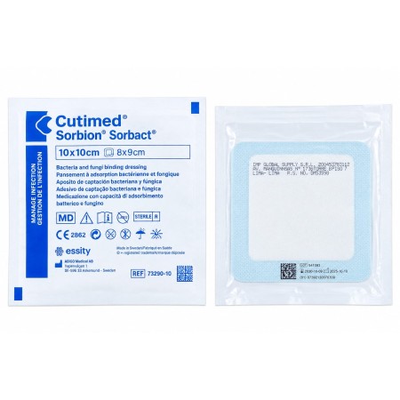 APOSITO CUTIMED SORBION SORBACT 10 X 10 CM