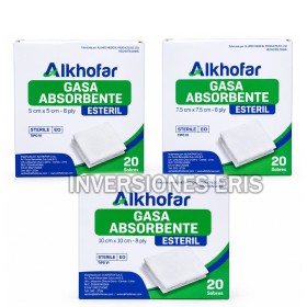 GASA ESTERIL ALKHOFAR 8PLY