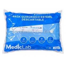 PACK QUIRURGICO ESTERIL (ROPA ESTERIL)